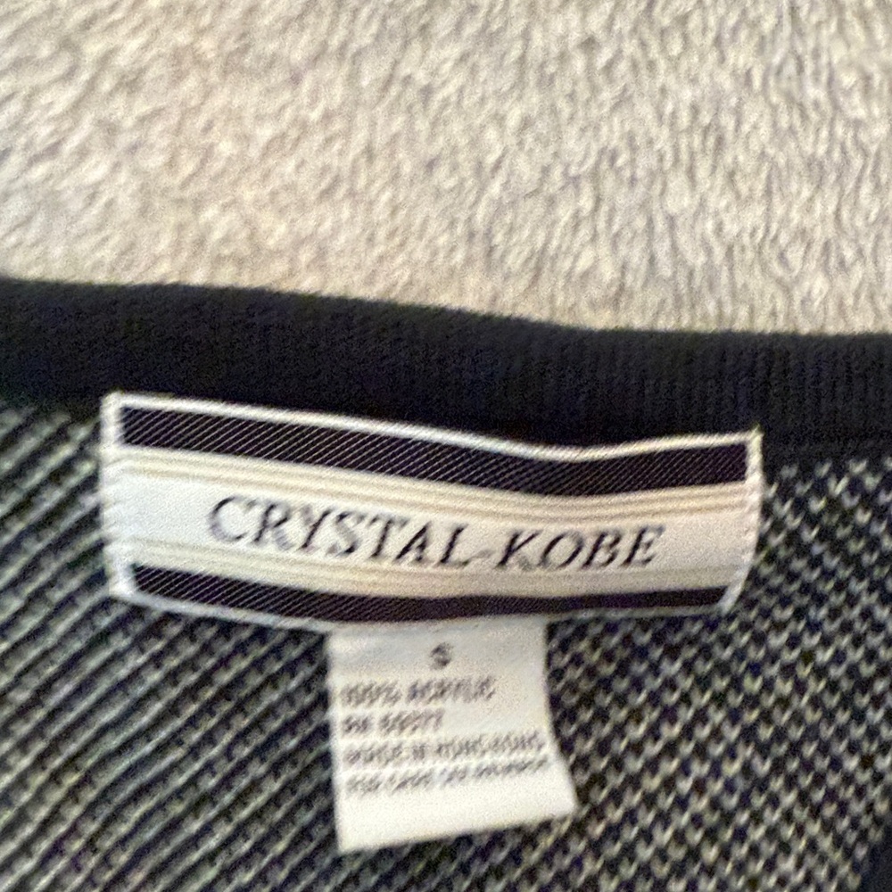 VTG Crystal Kobe VEST Trees Mountains Gold Buttons Retro small - Picture 3 of 5
